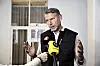 Peter Carlsson informerte om avgangen som Northvolt-sjef under en pressekonferanse i Stockholm fredag.