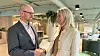 Martin Komstadius, administrerende direktør i BM Systems og Marianne Bergmann Røren, konsernsjef i Mesta.