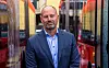 Henrik Anderberg, teknisk direktør i Unibuss som kjører buss for Ruter. Foto: Unibuss