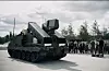 I Hærens nye kampluftvern er plattformen beltegående pansrede vogner av typen ACSV G5 fra FFG Flensburger Fahrzeugbau, som nå skal bære på AIM-9X i stedet for kortholdsmissilet Iris-T som er donert til Ukraina. Foto: Forsvarsmateriell