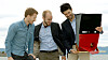 Wavefoil og Eirik Bøckmann (t.v) og Audun Yrke (t.h) har leid inn Sven Kolstø (i midten) fra CoFounder til å jobbe med forretningsutvikling.