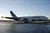 Airbus A380 på OSL-visitt i november 2007.