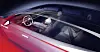 Dashbordet ser ut som en blåkopi av Tesla Model3. Illustrasjon undefined: Volkswagen AG