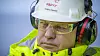 Konsernsjef i Equinor Anders Opedal under et besøk på Troll A-plattformen tidligere i år.
