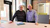 Støyforsker Truls Gjestland til venstre, og forskningsleder ved SINTEF Digital, Hans Erik Swendgaard til høyre. Foto: Christina Benjaminsen