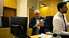 Neodrill-gründer Harald Strand sammen med advokat Kyrre Tangen Andersen (t.h.) i retten i 2018.