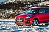 Det er registrert én eneste bensinbil i Finnmark i år. Det var en Suzuki Swift. Bilen på bildet er ikke den aktuelle bilen.