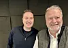 Ukens gjest i podcasten Teknisk sett er operasjonsansvarlig Håvard Kristiansen (t.v.) i Norsk kjernekraft AS. Her sammen med Jan M. Moberg i Teknisk Ukeblad.