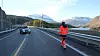 Vakkert vær i Valdres da byggeleder Edvin Rye var ute på anlegget sammen med Veier24 for noen uker siden. Foto: Bjørn Olav Amundsen