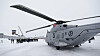 Et av de nye NH90-helikoptrene da det landet på Kjeller ved Lillestrøm i januar i fjor.