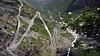 Trollstigen er ekstremutgaven av en norsk vei: Bratt, svingete, vakker og vinterstengt.