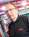 - Dette er den eneste i sitt slag, sier Stein Egenes om elbrannbilen. Foto: Peder Qvale