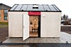 KOMPAKT: Studentboligen er tegnet av arkitekt Krister Wiberg og får en månedsleie på 2500 svenske kroner.