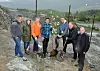 F.V: Bjarne Eilof Holø (Ordfører, Lom kommune), Kristin Teigen (Varaordfører, Ringebu kommune), Ole Tvete Muriteigen (Ordfører, Sør-Fron kommune), Frank Asle Mathisen (Daglig leder Midt-Gudbrandsdal næringsforening), Rune Støstad (Ordfører, Nord-Fron kommune), Dag Erik Pryhn (Ordfører, Sel kommune) og Trygve Groven (Daglig leder Nord-Gudbrandsdal Næringsforening)