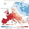 Varmeste juni noensinne i Vest-Europa: Anomalier i gjennomsnittlig overflatetemperatur fra 17 juni til 2 juli Foto: C3S/ECMWF