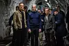 Statsminister Jonas Gahr Støre sammen med Finlands president Alexander Stubb (t.v.) og Sveriges statsminister Ulf Kristersson (t.h.) i anlegget til Forsvarets operative hovedkvarter på Reitan utfor Bodø i fjor sommer. Det er nå klart at Natos nye luftoperasjonssenter legges hit.