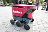 Fornebu-roboten, som foreløpig er navnløs, har tidligere kjørt rundt på et universitetsområde i USA. Foto: Arash A. Nejad
