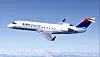 MELLOMDISTANSE: Det var et fly av denne type - en Bombardier (Canadair) CRJ-200 ¿ som styrtet natt til søndag i Kentucky. Flyet er mye brukt ac Deltas lokaltrafikkselskap Connections på korte og mellomdistanser, og er populært også i Europa.