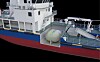 LNG-drivstofftanken til Lattice Technology utnytter mye mer av volumet sammenliknet med en sylindrisk tank.