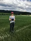 Gjødselforsker Eva Brod vil unngå at bøndene tråkker i salaten og står uten plan for å kvitte seg med framtidig fosforoverskudd. Foto: Privat