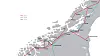 Det mangler fortsatt en linje mellom Åfjord og Snilldal i Trøndelag for å knytte sør og nord bedre sammen. I dette området er det mye vindkraftproduksjon.