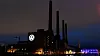 Kraftstasjonen ved Volkswagens fabrikk i Wolfsburg etter at produksjonen ble stengt ned forrige uke.