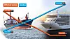 Grafen viser ordreinngang for offshoreskip versus andre skip mellom 2014 og 2018. I dag dominerer cruiseskip ordrebøkene.