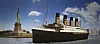 TITANIC II: Slik presenterte den australske milliardæren Clive Palmer sin moderne utgave av passasjerskipet Titanic i 2012, 100 år etter forliseet. Skipet var planlagt med en lenge på 270 meter og et deplasement på 40.000 tonn.