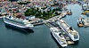 Mer enn 75 prosent av alt drivstoff i skipsfarten er tungolje, som inneholder svovel. Ved forbrenning blir oljen til svoveloksid, og gjennom eksosvasking flyttes utslippet fra luft til sjø. Bergen Havn har tatt til orde for et nasjonalt forbud mot utslipp fra eksosvasking (scrubbere).