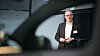 Audis elbilsjef Stefan Niemand på scenen under Nordic EV Summit i Oslo denne uken.