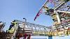 Valhall-feltet, Nordsjøen 20170815. Aker BP-plattformen Valhall i Nordsjøen. Valhall-feltet, som består av til sammen seks oljeplattformer, har hatt oljeproduksjon siden 1982. Anlegget har produsert over 1 milliard fat olje siden den gang og har som ambisjon å pumpe opp 500 millioner fat olje til før den stenges ned.