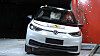 Sidebarrierekollisjon (stolpe). Foto: Euro NCAP