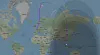 Slik var ruta for Singapore Airlines' A350-900 ULR fra Toulouse til Singapore. Foto: Flightradar24