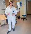 Kreftlege Nina Kongshaug jobber for tiden mye med Helseplattformen. I tillegg til å være kreftlege på St. Olavs Hospital er hun også forsker på NTNU. Foto: Havard Zeiner