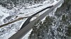 Snart blir sørgående trafikk på riksvei 3 tvunget inn på denne lille omkjøringen - sjikanen - ved Tunna bru.