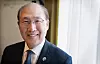 Pensjonert fra nyttår 2024. Kitack Lim fra Sør-Korea har sittet i åtte år som generalsekretær i FNs skipsfartsorganisasjon International Maritime Organization (IMO). Foto: Eirik Helland Urke