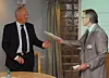 LESESTOFF: Odd Eriksen fikk overlevert gassrapporten fra Norges forskningsråd torsdag 24. august.
