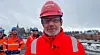 Eirik Sølfest Thommassen er prosjektleder for entreprise E103 Strand-Ramstadsletta på etappe 1 av E18 Vestkorridoren. Foto: Dagrunn Husum