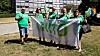 Nito deltok for første gang i Oslo Pride-paraden. F.v. Jonathan Faundez, Julie Dypvik, Anne-Gunn Skalleberg, Brynhild Asperud og Ragnhild Brattbaker.