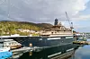 REV Ocean under bygging ved Vard Brattvaag. Både Weber og Glava Isolasjon har bidratt med løsninger som gjør skipet lettere i vekt, og sparer betydelig energi.