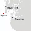 Nær Hywind: Demoparken ved Karmøy kan utvikles i området mellom Statoils demomølle Hywind og strandsonen på Sør-Karmøy.