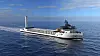 Vard Engineering Brevik har designet et bulkskip som kan passe til kravene Felleskjøpet og Heidelberg setter til et skip på ca. 5.0000 dødvekttonn. Illustrasjon: VARD
