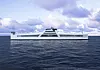 Topeka skal ha batteripakke på 1 MWh som lades med landstrøm og 3 MW PEM brenselcelle, drevet av flytende hydrogen (LH2). Foto: Wilhelmsen