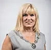 Harstadordfører Kari-Anne Opsal gleder seg over at trafikken gjennom sentrum av byen har gått ned med over 40 prosent. Foto: Øivind Arvola