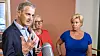 Forhandlingene om oljeskatt går på overtid på Stortinget. Bildet viser Arbeiderpartiets leder Jonas Gahr Støre, Senterpartiets parlamentariske leder Marit Arnstad og Fremskrittspartiets leder Siv Jensen under fredagens samtaler.