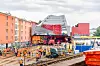 Beboerne langs transportruten kunne få bo på hotell hvis de ville. Foto: Deutsche Bahn AG/Jonas Wresch