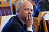 Senterparti-leder Trygve Slagsvold Vedum (Sp) kaller næringsministeren inn til Stortinget for å stille henne til veggs om pengebruken i Statkraft.