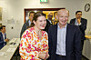 Næringsminister Cecilie Myrseth og Alf Reistad, daglig leder i REN (Rare Earths Norway), under en pressekonferanse i 2024 i forbindelse med nytt ressursestimat på Fensfeltet.