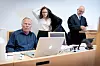 Erik Liebermann i Oslo tingrett i juni 2023 sammen med advokatene Kristine Farstadvoll og John S. Gulbrandsen.