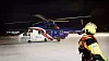 Dette er det ene av helikoptrene som flytter fra Hamerfest til Island. Foto: Eirik Helland Urke